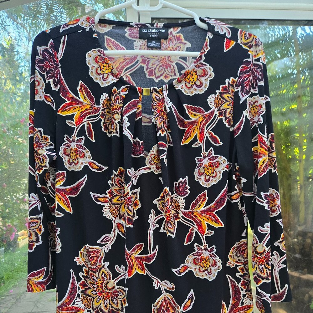 Liz Claiborne Blouse, mid sleeve